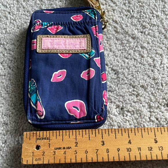 Lilly pulitzer phone/ID wallet wristlet - Picture 6 of 6
